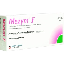 Mezym F Magensaftresistent 20 ST