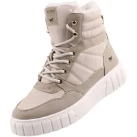 Mustang Damen High Top Sneaker gefüttert Beige EU 39 Beige EU 39