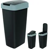 Prosperplast Compacta Q 25 l Schwarz/Grau