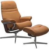 Stressless Stressless® Relaxsessel »Sunrise«, mit Cross Base, Größe S, M & L, Holzakzent Wenge, braun