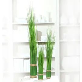 DPI künstliches Stehgras Bündel, Deko Gräser H. 90cm D. 8,5cm grün