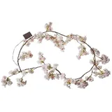 Star Trading LED-Lichterkette Cherryflower 2 m Rosa