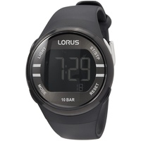 Lorus Herren Digital Quarz Uhr mit Silicone Armband R2333NX9