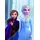 KOMAR Wandbild Frozen Sisters Wood 50 x 70 cm