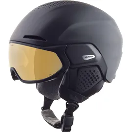 Alpina Alto Q-Lite 51-55 cm black matt/gold