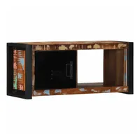 VidaXL TV-Schrank 80x30x35 cm Massivholz Altholz