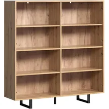 trendteam Sentra Regal 124 x 40 x 136 cm Eiche