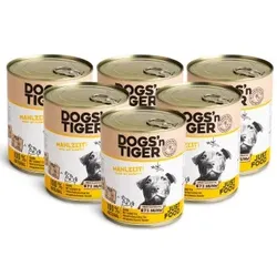 Dogs'n Tiger Mahlzeit 6x800 g