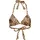 Alife & Kickin Bikini-Top Damen Braun XS Cup B
