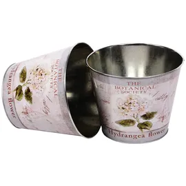 UNUS Hortensientopf 2er Set Ø 20 x 20 cm Weiß