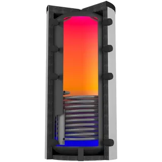 Citrin Solar Solar-Pufferspeicher PSW-R 650-1/75 inkl. Vliesisolierung 120 mm, montiert 332018