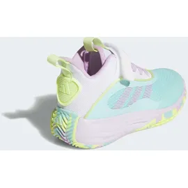 adidas Sportswear OWNTHEGAME 3.0 Basketballschuh für Kinder & Jugendliche grün|lila 36 EU