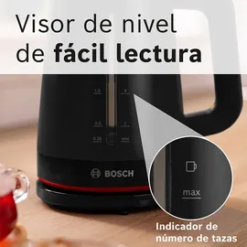Bosch MyMoment TWK3M123 1,7 l Schwarz