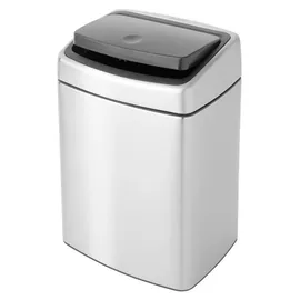 Brabantia Touch Abfallbehälter 10 l Silber