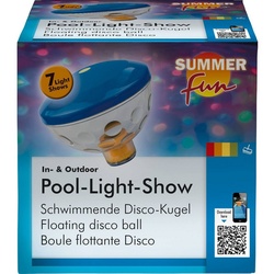 SUMMER FUN LED Gartenleuchte LED Unterwasserlichtershow, Summer Fun