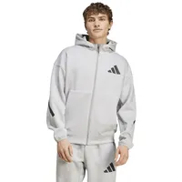 adidas New Z.N.E. Zip-Hoodie Medium Grey Heather 3XL