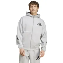 adidas New Z.N.E. Zip-Hoodie Medium Grey Heather 3XL