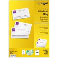 Sigel DP930 Visitenkarten hochweiß,
