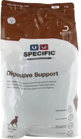Specific FID Digestive Support Trockenfutter Für Katzen Jeden Alters Mit Verdauungsproblemen 3x2kg