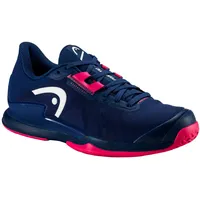 Head Sprint Pro 3.5 Women Tennisschuh, dunkelblau/Azalea, 41