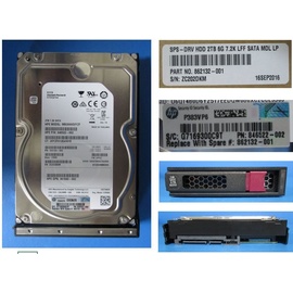 HP HPE 2TB SATA Hard Drive 6Gb/s (2 TB), Festplatte