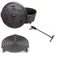 Petromax Deckelheber 42 x 36,8 cm schwarz