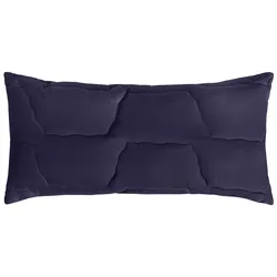 Microfaserkissen MY HOME "Microlux Kopfkissen 40x80 cm, 80x80 cm", blau, B:40cm L:80cm, Bezug: 100% Polyester. Füllung: 100% Polyester, Kopfkissen, Kissen, in den Farben: weiß, blau, rosa & grün