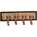 Wohnling Wandgarderobe WL6.786 60 x 15 x 6 cm Braun
