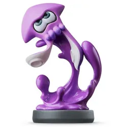 amiibo Figur Splatoon Tintenfisch (Neon-Lila)