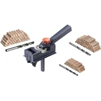 KWB Dübelprofi - Komplett-Set inkl. CV Holzbohrer und Holz-Dübel