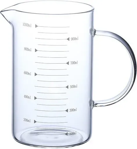 BJ 1000ml Borosilikatglas Messbecher