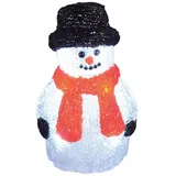Trendline Led Acrylfigur Schneemann 17 X 11 Cm Kaltweiß Mit Timer Figuren