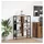 vidaXL Bücherregal 82 x 32 x 112 cm Braun