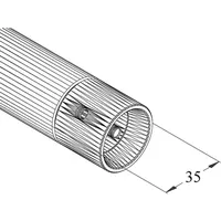 Alutruss DECOLOCK DQ1-S1000 1-Punkt-Traverse sw, Montage Lichttechnik