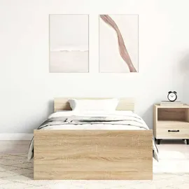 vidaXL 100 x 200 cm Braun