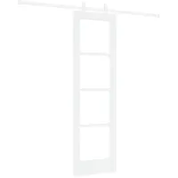 vidaXL Schiebetür rechts 61 x 198,5 cm weiß
