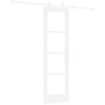 vidaXL Schiebetür rechts 61 x 198,5 cm weiß