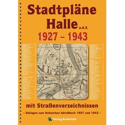 Stadtpläne Halle A.D.S. 1927-1943 [Stadtplan]  Karte (im Sinne von Landkarte)