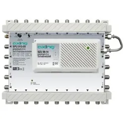 Axing SPU910-09 Multischalter, 9 Ein-/Ausgänge, 10 Teilnehmer, DiSEqC 2.0, 5-2200 MHz SPU91009 SPU 910-09