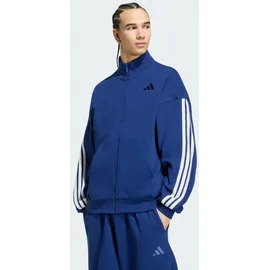 adidas KIT 3-Streifen Trainingsjacke Dark Blue/Off White XXL