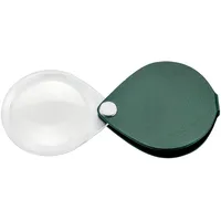 Eschenbach 1740250 Leder-Einschlaglupe Vergrößerungsfaktor: 3.5 x, Linsengröße: (Ø) 50mm