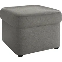 DOMO collection Polsterhocker »Sarafina«, grau