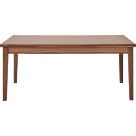 Hammel Furniture Esstisch HAMMEL FURNITURE "Basic Sami, schnell innenliegende Einlegeplatten ausziehbar", braun (walnuss), B:180cm H:76cm T:100cm, Tischplatte: Furnier gebeizt und lackiert, Gestell: Massivholz, Tische, 180(280)x100 cm, Furnier / Massivholz, stabiler