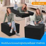 Famanu Faltmatratze Praktisches Gästebett - 75 x 195 x 15 cm