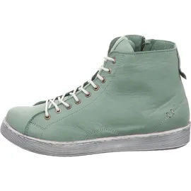 Andrea Conti Damen High Top Sneaker, Peppermint, 37 EU