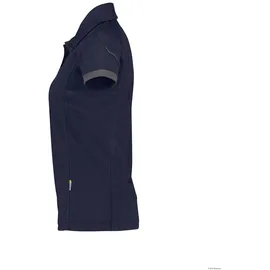 DASSY Poloshirt Nachtblau/Anthrazitgrau XL