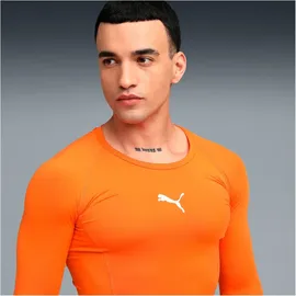 Puma LIGA Baselayer langarm Funktionsshirt Herren 08 golden poppy M