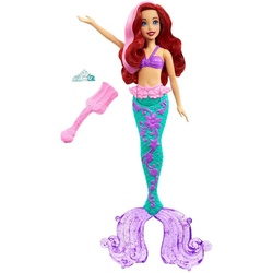 Mattel® Meerjungfrauenpuppe Disney Prinzessin, Arielle-Meerjungfrau, Farbwechsel bunt