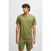 Boss Mix&match 01 Kurzarm-pyjama-t-shirt - Medium Green - M