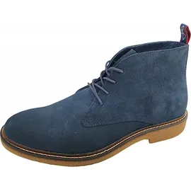 Marco Tozzi by Guido Maria Kretschmer Herren Stiefeletten zum Schnüren aus Wildleder Elegant, Blau 45 - 45
